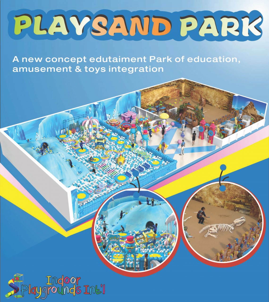 Play Sand Park - Indoor Playgrounds International