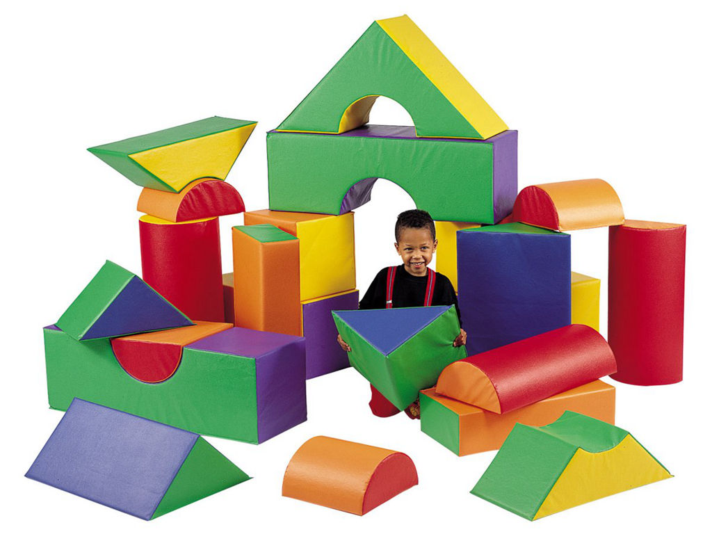668 Colored Building Blocks for Playtime STEM Education EverBlock Playground Play Mixed Block Set Modular Design 