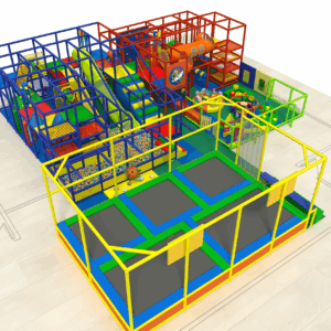 2 Level Active Adventure Playground