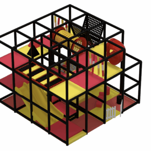 2 Level Adventure Cube Playground