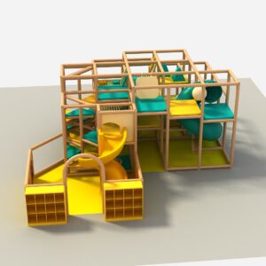 2 Level Modern Cheerful Playground