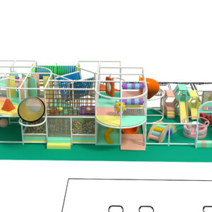 2 Level Candy Cloud Village Playground