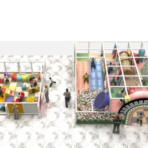 2 Level Melody Park Playground