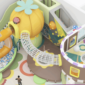 2 Level Citrus Grove Adventure Playground